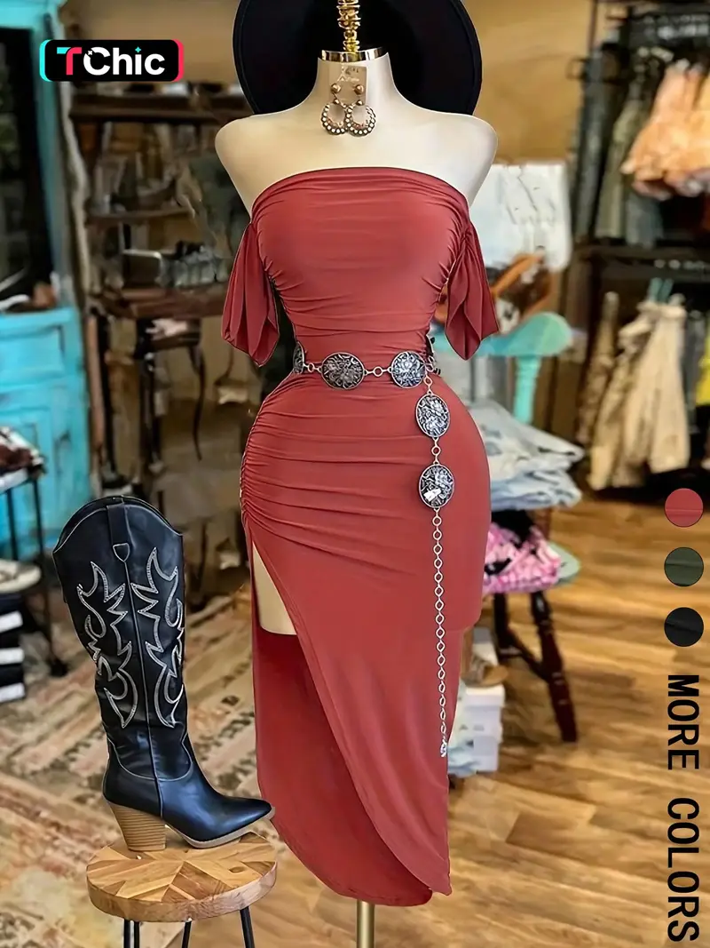 strapless open back dress Hell Bunny 50's Vintage Style Country Girl Polka Dot Square Neck Flare –  Skelapparel main image 1