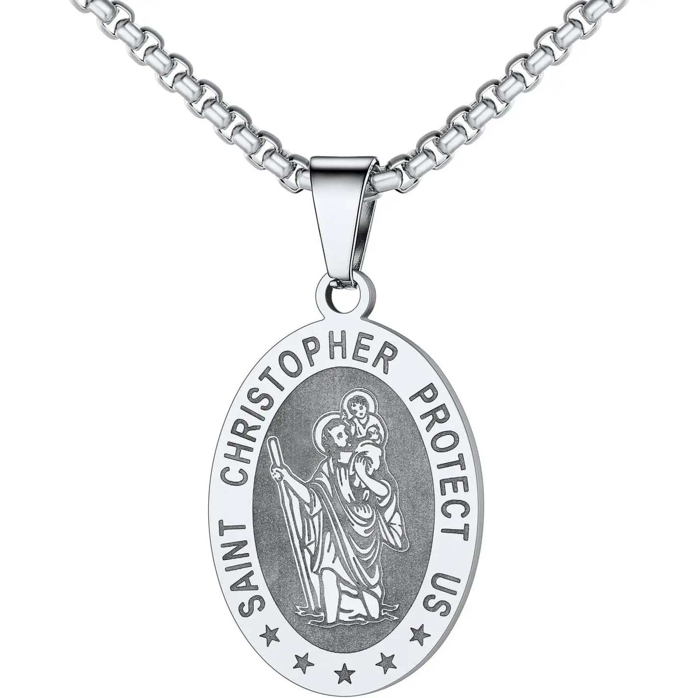 St. Christopher-stainless