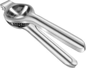 Lemon Squeezer Stainless Steel - Manual Citrus Squeezer, Lime Squeezer, Lemon Juicer - Heavy Duty Hand Squeezer