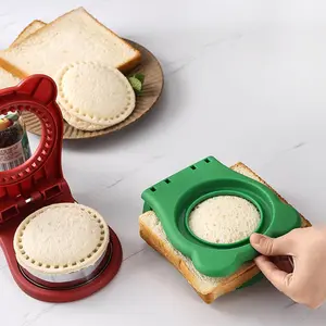 Save Money and Easily Make a Sandwich!! Uncrustables Sandwich Maker Sealer Cutter, Crustless Sandwich Cutter, PB&J Uncrustable Maker