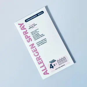 Allergy Asthma Clean Allergen Spray Refill 4 Pack, Pets, Dust Allergies & More, Air & Surface, Use Your Own Bottle, Over 128oz Tota