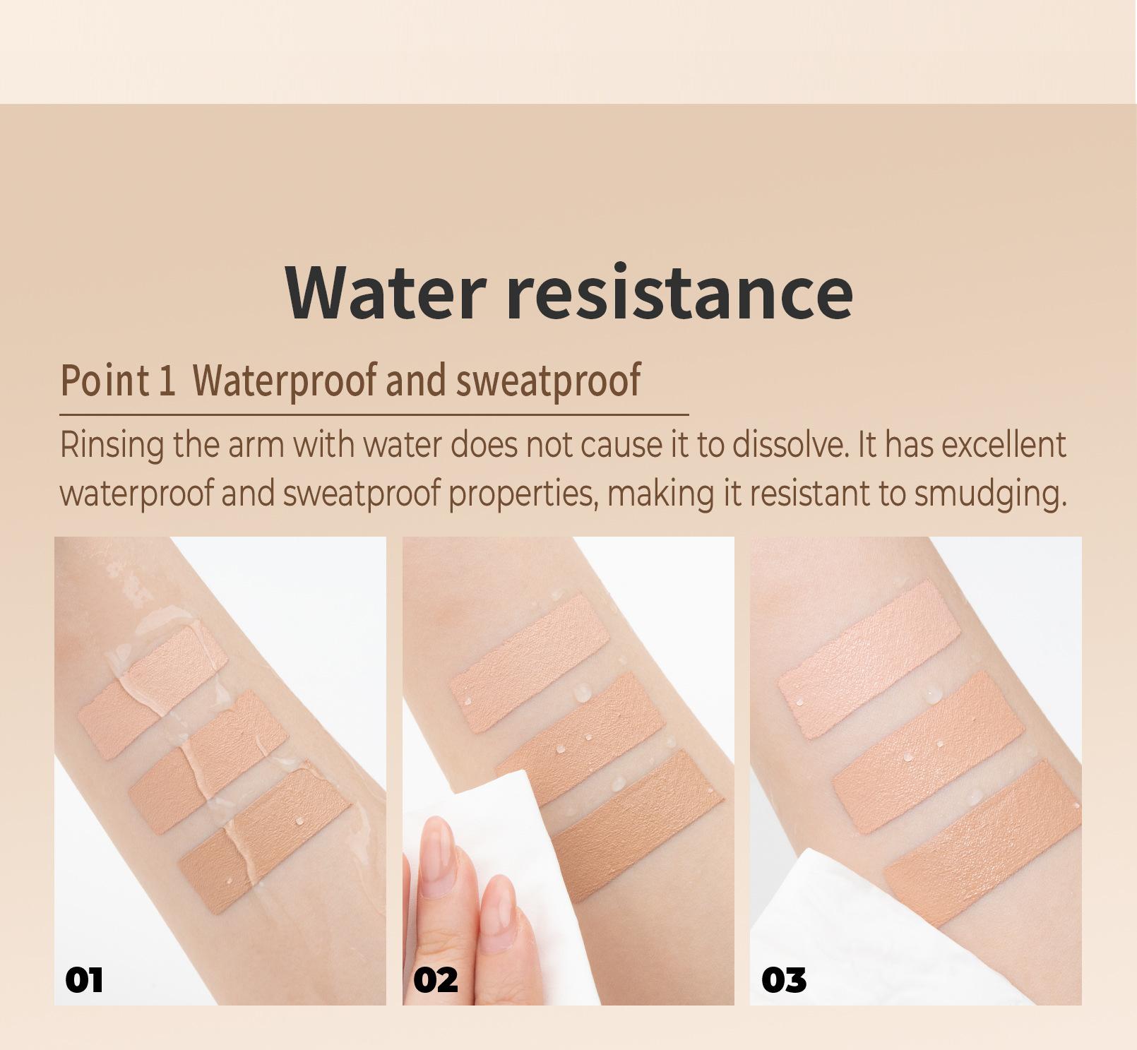 Waterproof Matte Concealer Balm, Full Coverage Lightweight Cream for Acne, Scars, Redness and Dark Spots, Smooth Blendable Texture with Moisturizing Formula for Flawless Finish, Ideal for Weddings, Parties and Daily Wear