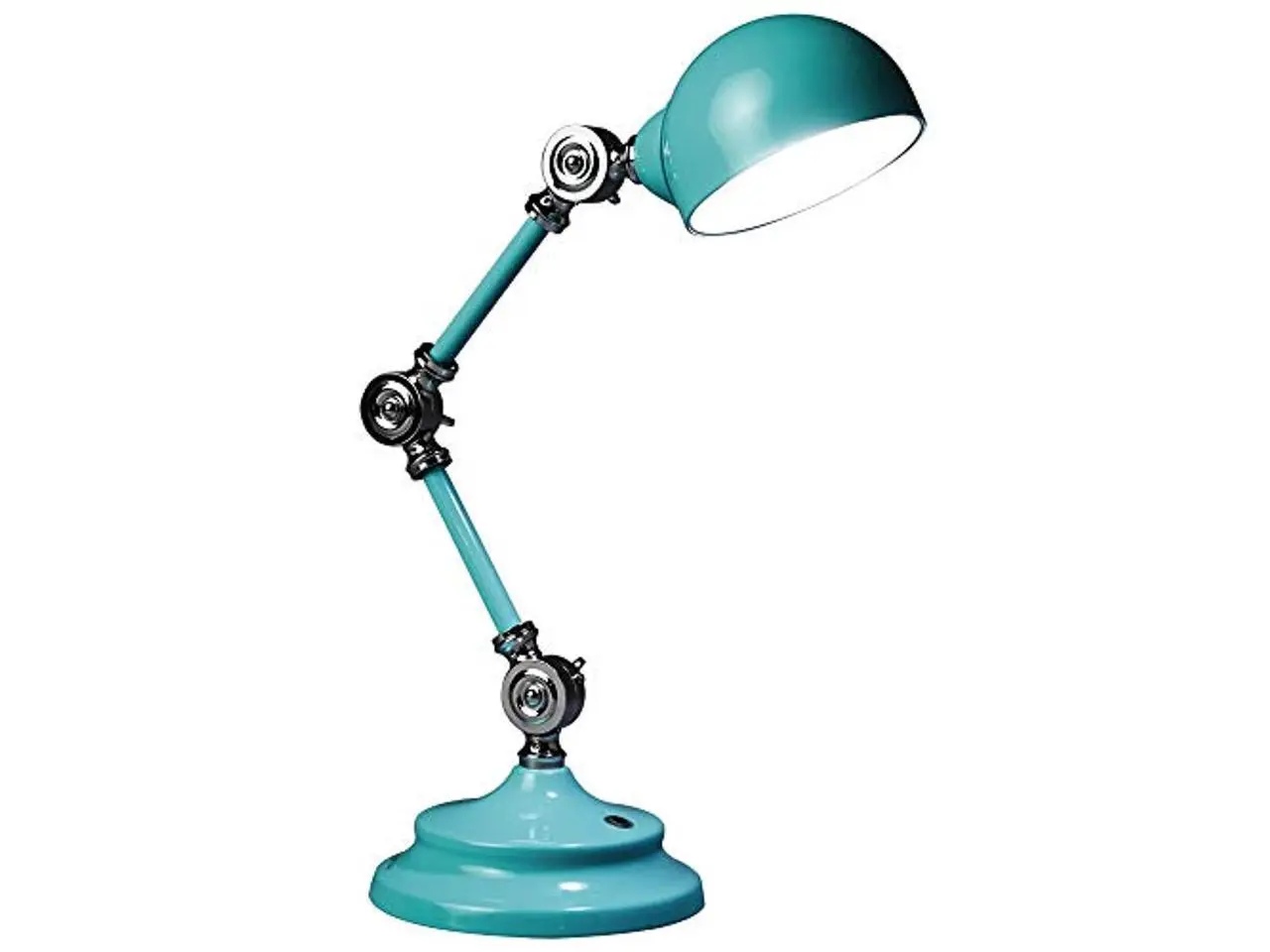 OttLite F1485TU9-SHPR Wellness Series Revive LED Desk Lamp - 15.5" High - Turquoise