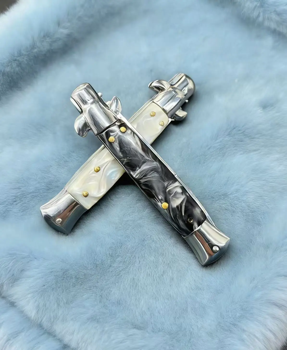 EDC tactical stiletto pocket knife #Knives #EDC #PocketKnife #TacticalKnife #FoldingKnife