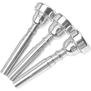 3 count  Trumpet Mouthpiece 7C 5C 3C Trumpet Mouthpiece Set for Beginners and Professional Players ()