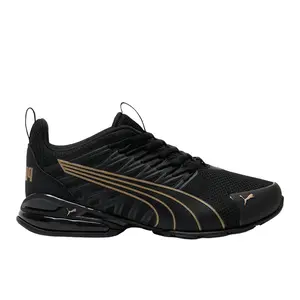 PUMA Womens Voltaic Evo Wide Running Sneakers Shoes - Black