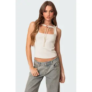 Isabetta Tie Front Top