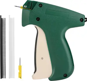 Fine Stitch Mini Quick Stitch Gun for Clothing, Handheld Clothing Fixer for Sewing Quilting Hemming, with 2 Needles, 1500 Black & 1500 White Micro Fasteners