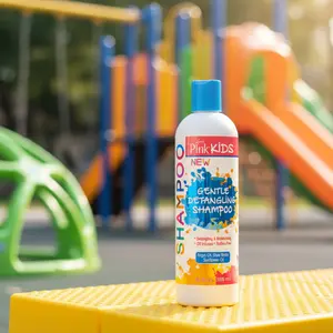 Luster Pink, Kids Gentle Detangling Shampoo, Sulfate-Free Cleanser, 12 fl. oz. Conditioner Haircare