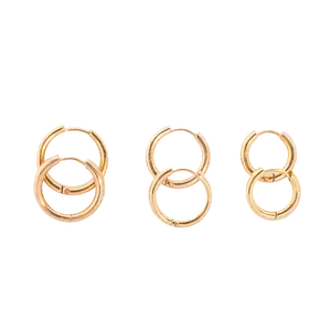 Triple Hoops Set