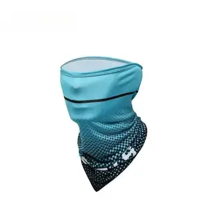 1 Count UV Protection Neck Gaiter, Breathable Cooling Face Mask for Cycling Fishing Hiking, Sun Shield Scarf for Men and Women