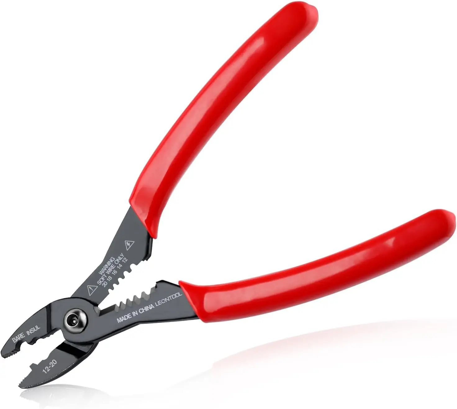 4-in-1 Multi Purpose Electricians Pliers with Wire , Crimper, Gripper, Stripper| 7" Compact Wire Stripper| Professional Wire Crimping Tool for 12-20 AWG Insulated & Non-Insulated Wires