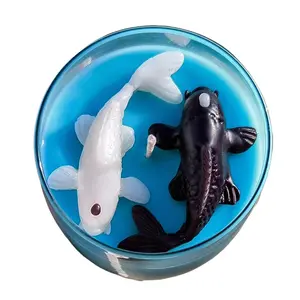 Ocean and Moon Spirit Koi Fish Candle from Avatar The Last Airbender Decor