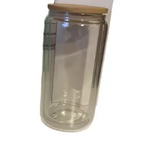 16 oz Snowglobe - Perfect for Festive Celebrations - Bottle, Drinkware