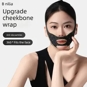 1 pack V-face band Double chin facial lifting band stick Double-layer lifting mask Facelift Wrinkle Reducer