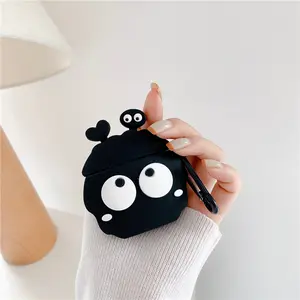 3D Cartoon Funny Cute Silicone Protective Cover Earphone Case Protective Silicon Cover for Airpods Pro for Airpods 3