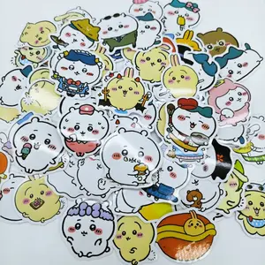 Cute Japanese Anime Graffiti Decorative Stickers Pack, Personalized Cartoon Decorations, Waterproof UV Paint, Easy Peel-And-Stick, Eco-Friendly