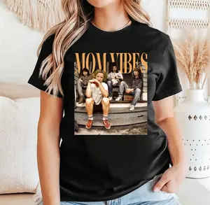 Mom Vibes Thug Life Shirt, 90s Mom Vibes T-Shirt, Mother's Day Gift, 80s TV Sitcom Mama Gift Sweater, Viral Funny Tee.