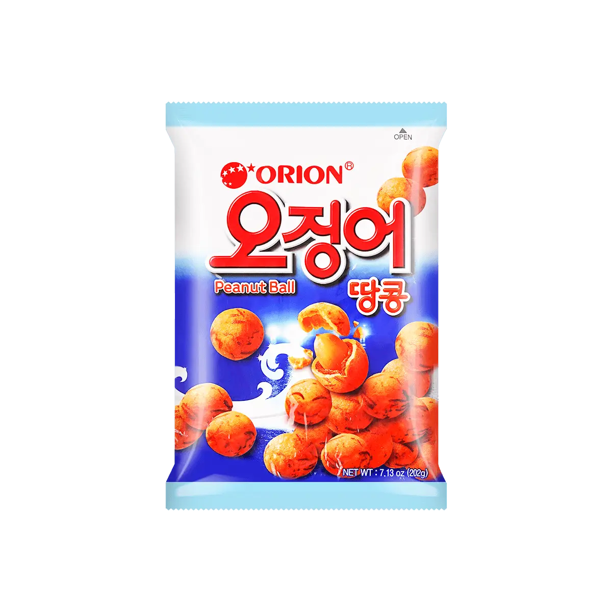 ORION Squid Peanuts - Coated Peanut Balls, 7.12oz ORION Squid Peanuts - Coated Peanut Balls, 7.12oz