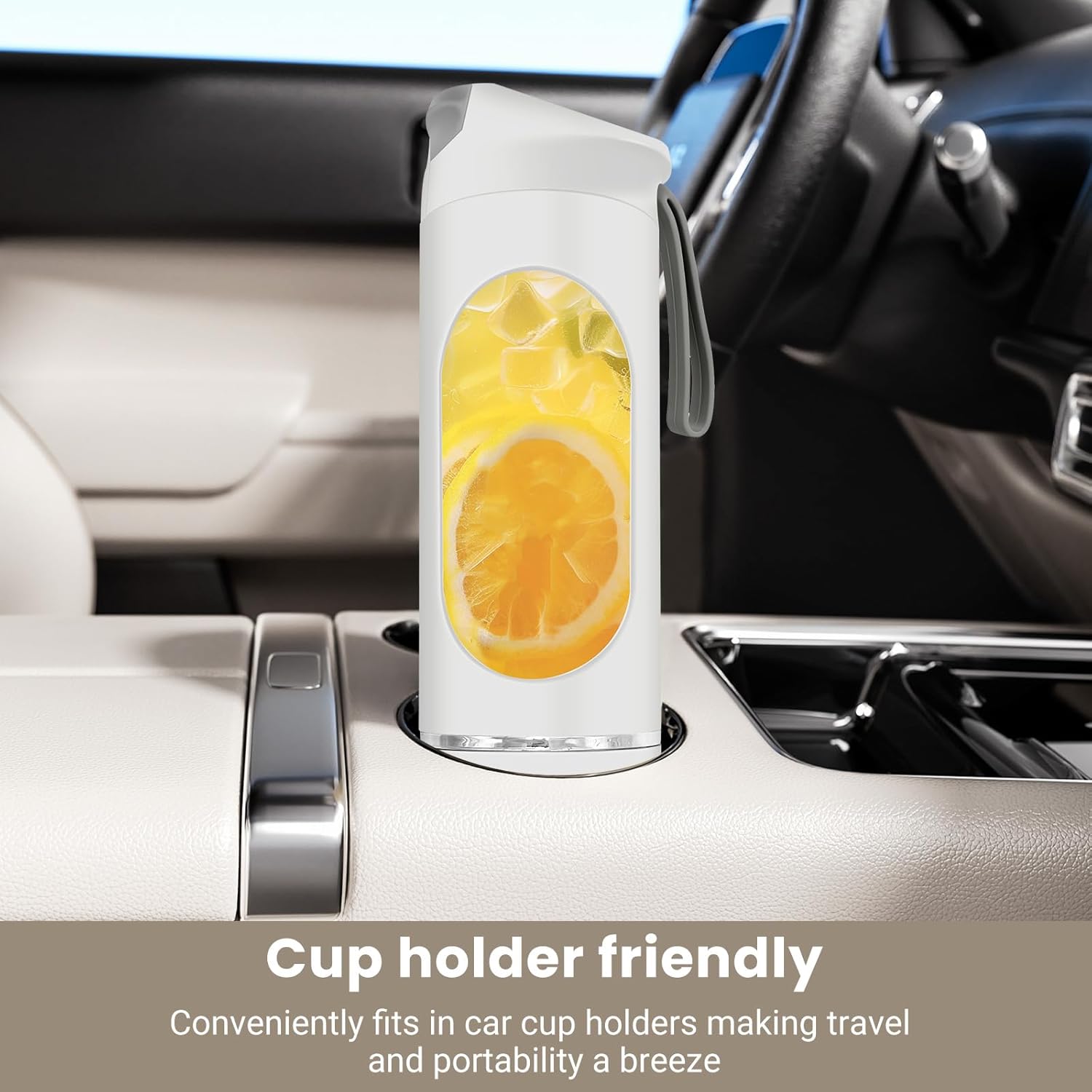 Portable Blender for Shakes and Smoothies - 500ml USB Rechargeable Personal Maker, Mini Electric Juicer Cup for Protein Drinks & Fruit Blending, Compact Travel & Home Kitchen Appliance (Home Supplies, Party Gift Option)