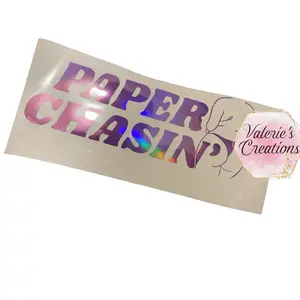 Paper Chasin’ 12x7 Truck Decal - Original Design for Your Vehicle