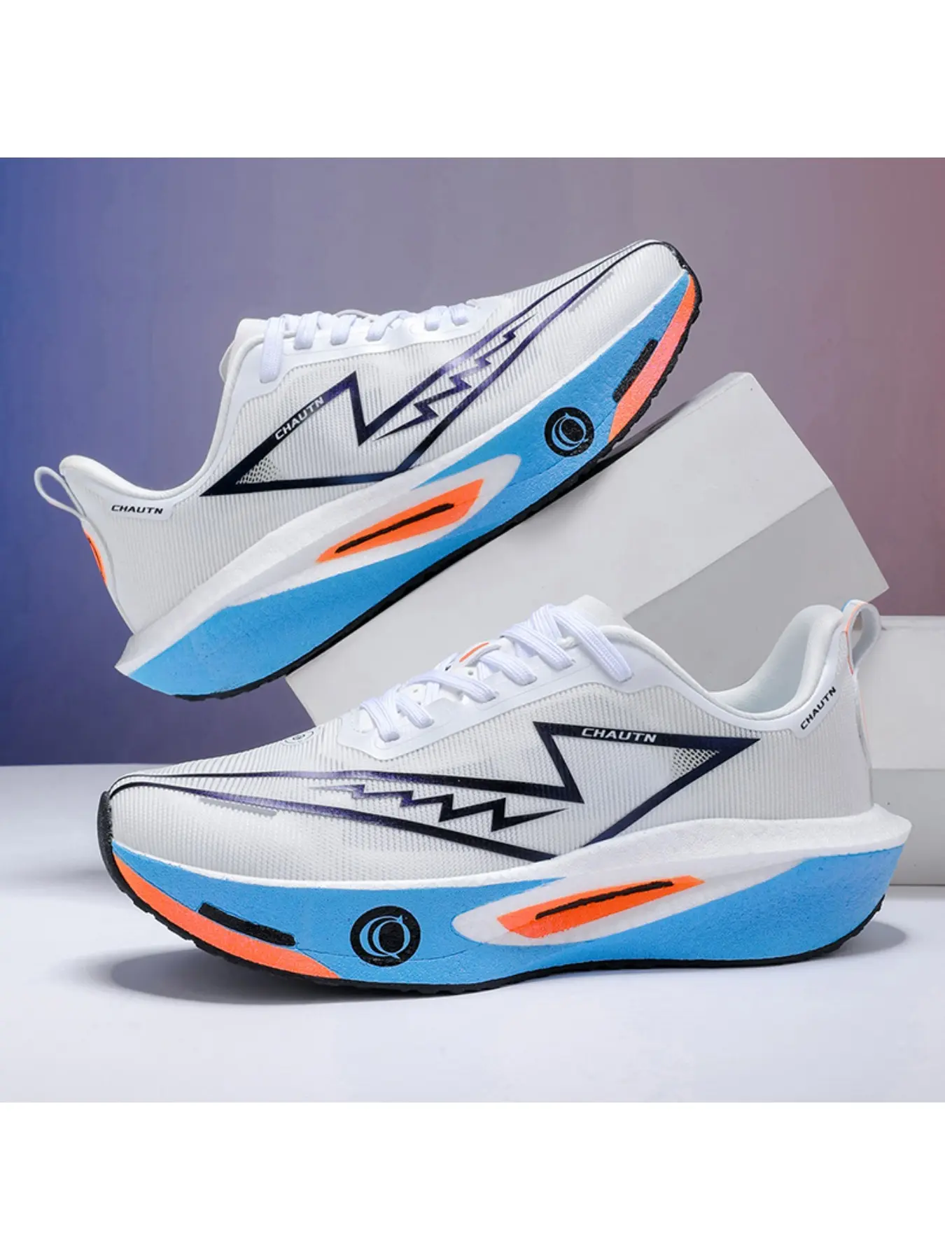 Couple's Popcorn Sole Running Shoes Non-slip Wear-resistant Student Track Shoes