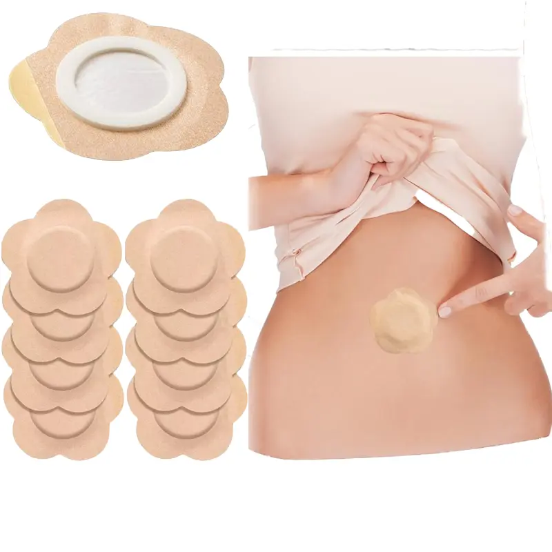 20PCS Castor Oil Pack Wrap Belly button sticker,Cotton Castor OilPatchs,disposable,Castor Oil Packs,Massage Oilpack,Stick itanywhere you want Heat Compress Warm Compress Heat Pad Body Care Body Care Cosmetic  Skin Repair