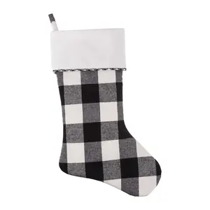 Haute Decor HangRight Buffalo Check 20" Stocking