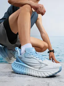 Stylish Men's Running Shoes, High-Quality Lightweight Athletic Sneakers, Outdoor Sneakers, Breathable Summer Sports Shoes for Daily Wear