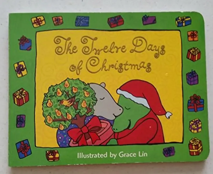 USED Book - The Twelve Days of Christmas by Grace Lin (Unknown) - english