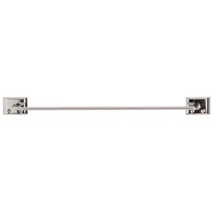 Decko 38120 12" Towel Bar with Study Supplies - Chrome
