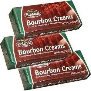 Bolands Bourbon Creams Irish Cookies Biscuits Each Bag 4.41 oz