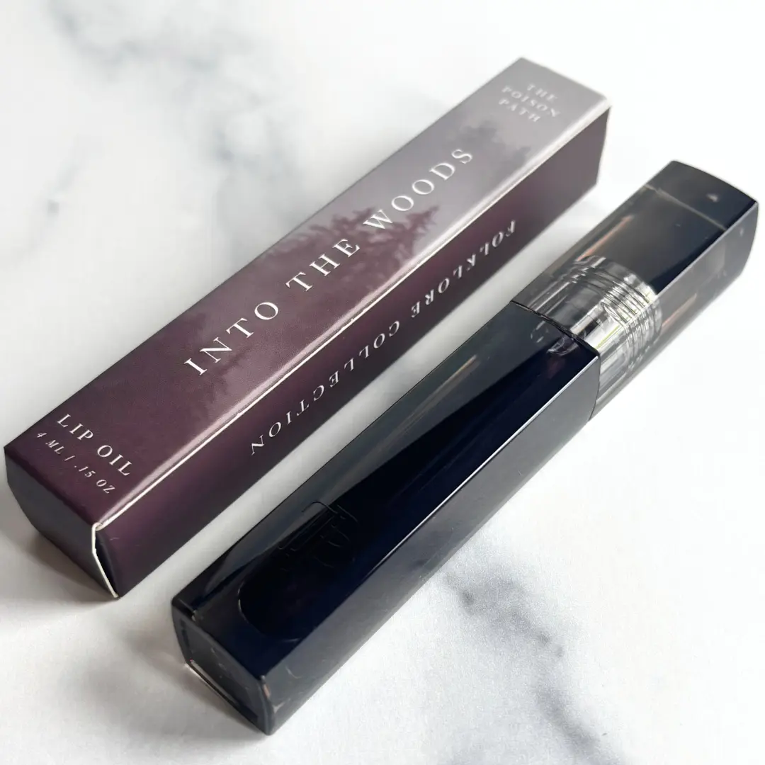 Baba Yaga | Deep Plum | Witchy Lip Oil + Stain | Hydrating Lip Oils with Hyaluronic Acid + Jojoba + Sweet Almond + Peppermint Oils