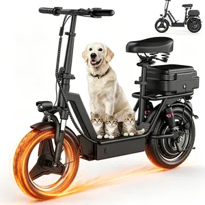 1200W  GT11  Adult Electric Scooter ,48V15Ah Battery,25MPH Top Speed & 35Miles Range,14" Tubeless Tire IPX7 Waterproof Adult Commuter Scooter Electric Bike