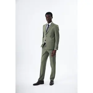 Sage Green Wool Suit