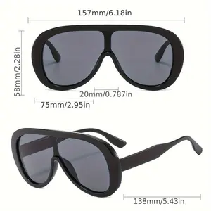 Women's Oversized Rectangular Tortoiseshell Fashion Glasses - Lightweight Durable Frame, Decorative Lens Fashion Accessories for Parties, & Summer Outings - Modern Chic Eyewear, Party Accessories, Highquality Lenses