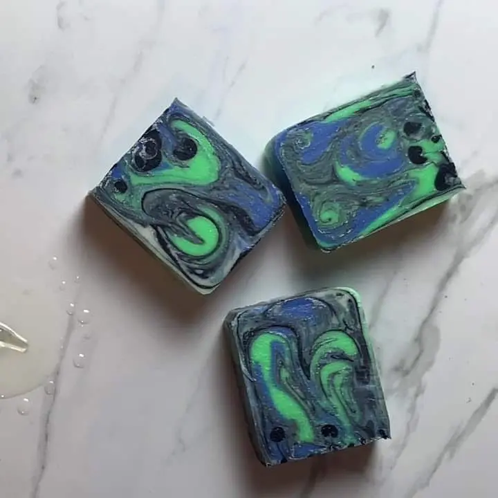 Eucalyptus and Mint Soap with Activated Charcoal 150g Handcrafted Artisanal Soap for Moisturizing and Nourishing Skin