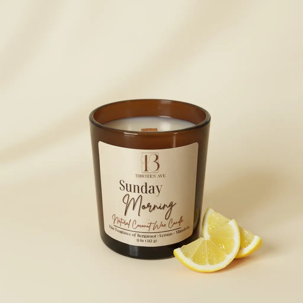 Sunday Morning Scented Candle