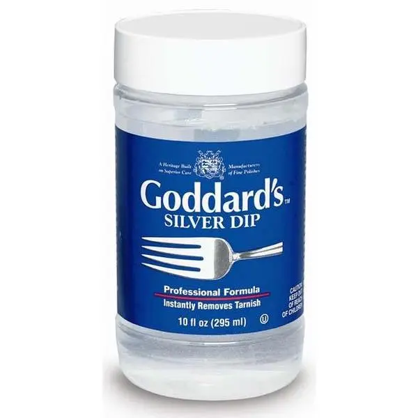 212 MAIN Goddard's Silver Dip (Northern Labs 707486) 10 fl oz Tarnish Remover, Cutlery Cleaning Solution for Household Use