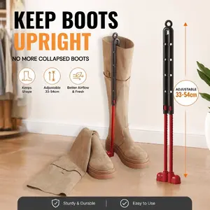 2-Piece Dopamine Stretch Boot Stretcher, Shoe Cuff Former, Hanging Boot Rack, Anti-Deformation Shoe Stretcher, Universal Stand, Shoe Accessories