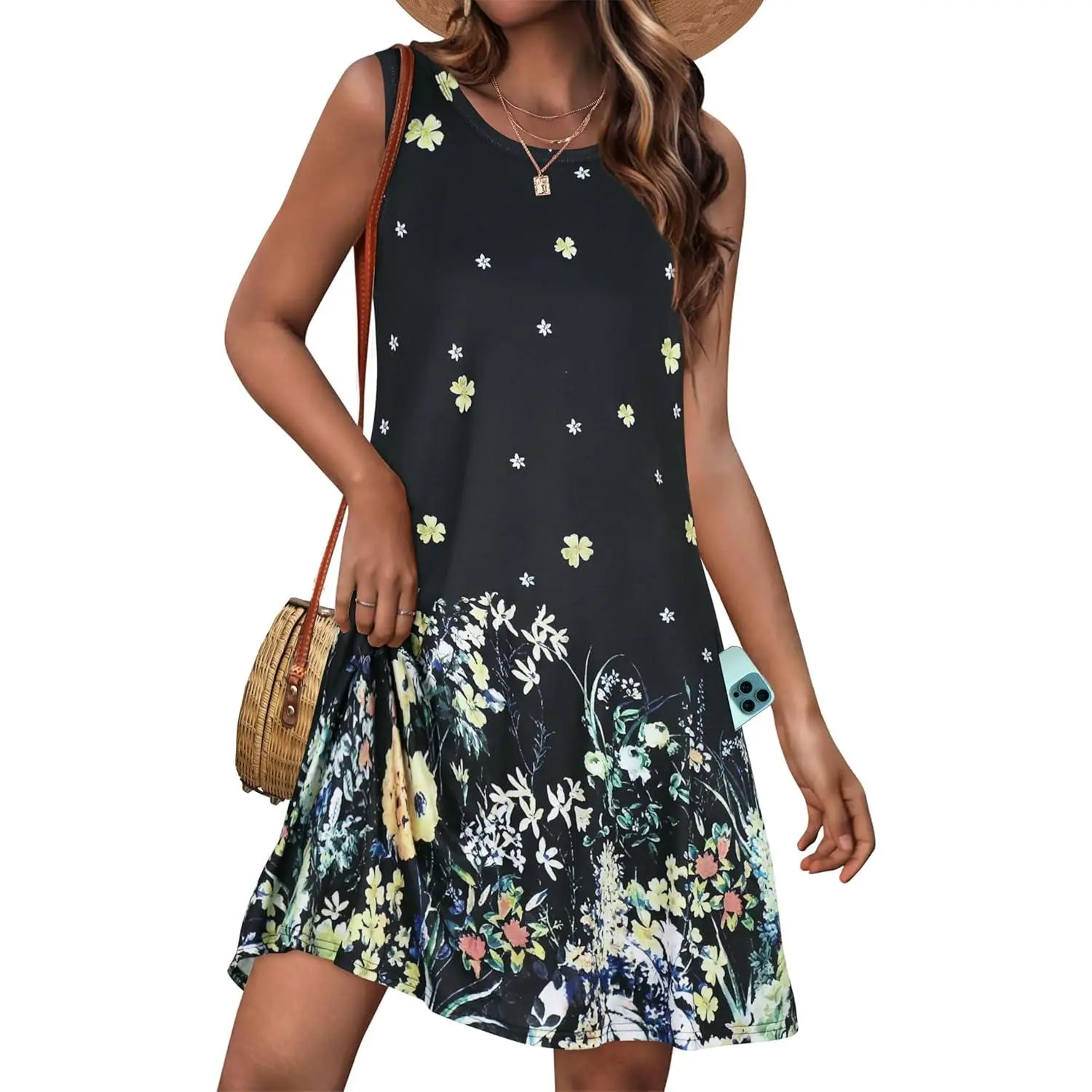 Black Floral