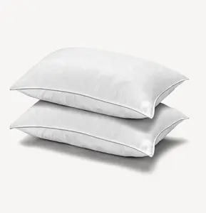 Allergy, Dust Mite & Bed Bug Free Medium Density Pillow with MicronOne Technology - Set of Two