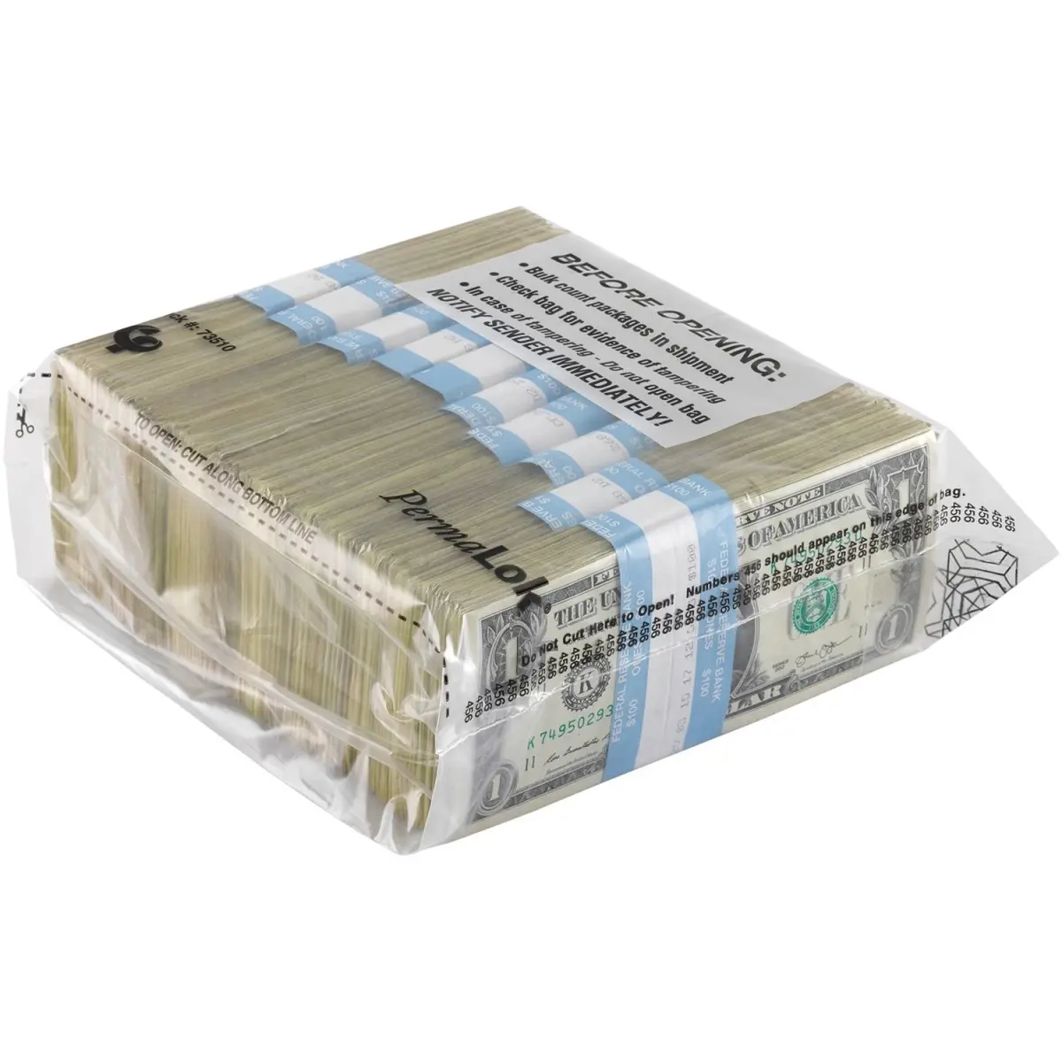 Permalok Organiser Bundle Pack Storage Bags, 8x9.25 in, General Storage with Default Specs, Pack of 250