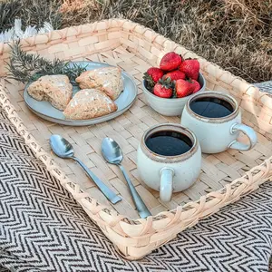 Coffee Table Tray Basket Weaving Kit