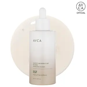 [AVCA Official Shop] EGF & PDRN True Firming Serum 100ml (3.38 fl oz) – Korean Elasticity Serum with Salmon DNA, Hydrolyzed Collagen, Panthenol & Betaine, Wrinkle Care Face Essence for Mature Skin, K-Beauty Glow Treatment
