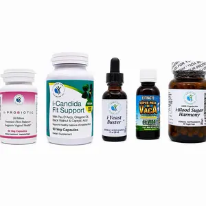 IFastFit Women's Candida Gut Support Sugar Harmony Supplement with Pata de Vaca Extract & Yeast Buster Formula