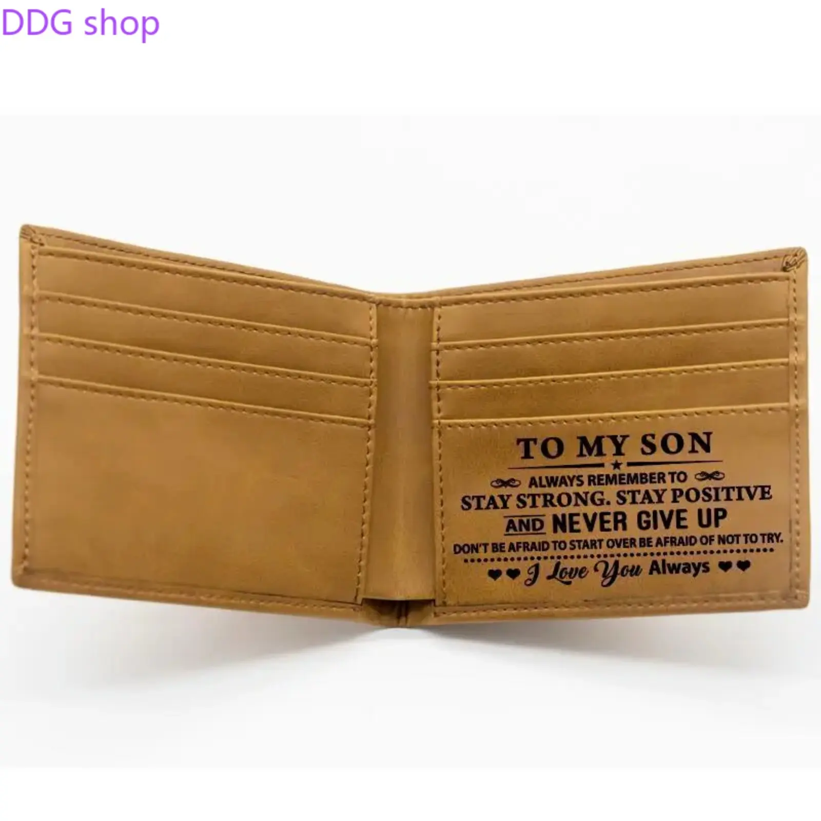 Men's Custom Leather Ultra-Slim Blocking Bifold Wallet - Minimalist Front Pocket Card Holder, Anti-Theft Engraved Personalized Wallet, Ideal Birthday Holiday Gifts for Him (Dad, Son) for Daily Use, Bifold/Trifold Wallet