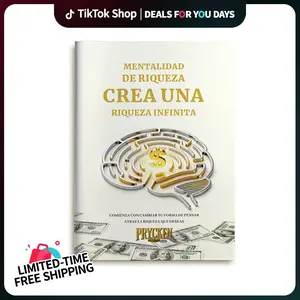 【Deals For You Days】Prycken . Mentalidad de Riqueza: Crea una Riqueza Infinita. The Wealth Book for Latinolmmigrants, for Spanish language enthusiasts, suitable as a gift for friends, birthday gift, andNew Year gift.