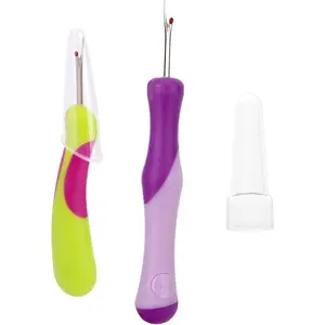 2pcs Seam Ripper Thread Cutter Picker Tool Sewing Stitch Remover for Needlepoint Accessories Descosedores De Costura Knitting Cross Embroidery Hem Supplies
