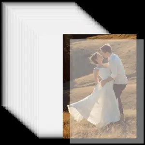 300 Sheets Translucent Vellum Paper for Wedding Invitations Save the Date Cards Printable Tracing Clear Vellum Paper for DIY Wedding Reception Invitations Envelopes(5 x 7 Inch)